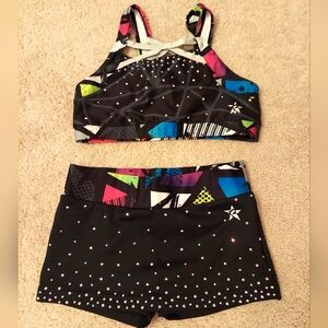 Rebel matching skort set... lots of sparkle!!